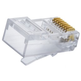 10 pcs - Bel-Stewart 943-SP Series Male RJ45 Connector, Cable Mount, Cat5