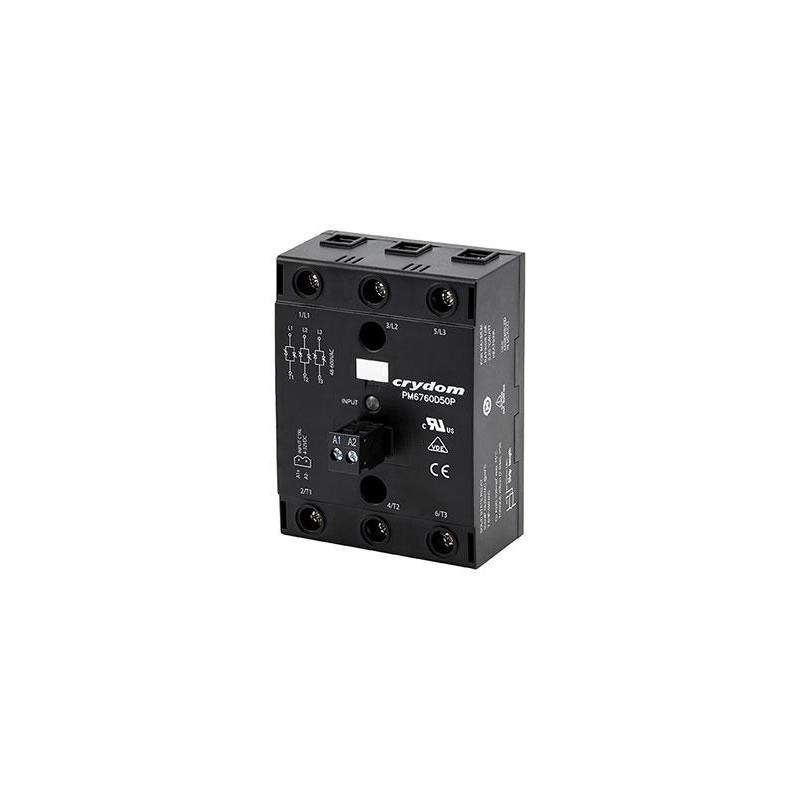 1 pcs - Sensata / Crydom PM67 Series Solid State Relay, 75 A Load, Panel Mount, 600 V ac Load