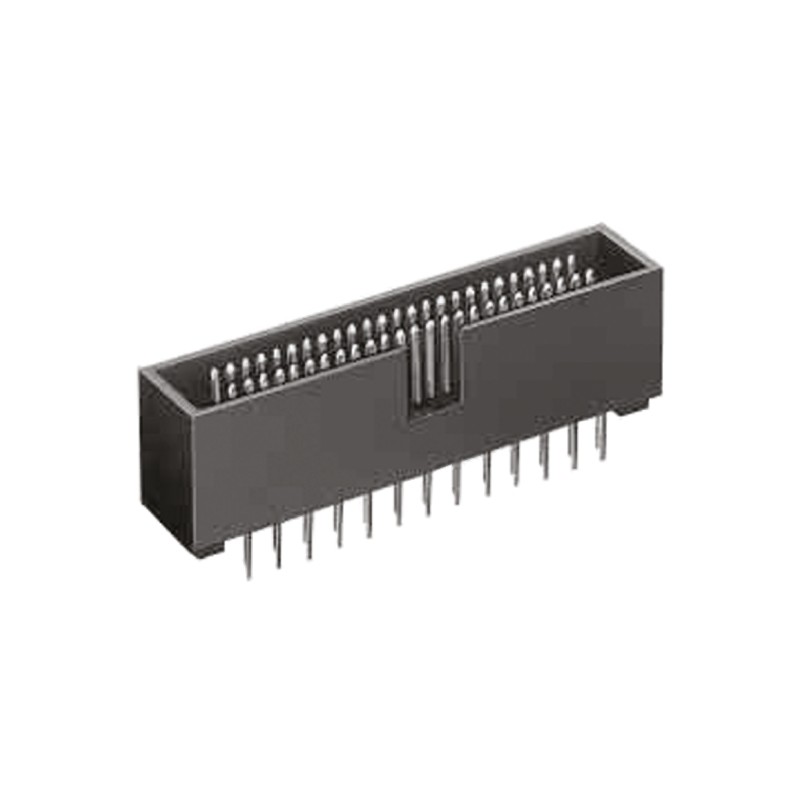 1 pcs - Hirose HIF6 Series Straight Through Hole PCB Header, 40 Contact(s), 1.27mm Pitch, 2 Row(s), Shrouded