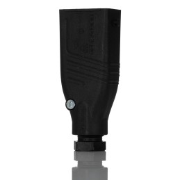 1 pcs - Hirschmann, ST IP54 Black Cable Mount 4P + E Industrial Power Plug, Rated At 10A, 230 V, 400 V