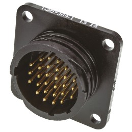 5 pcs - TE Connectivity Circular Connector, 28 Contacts, Panel Mount, Socket, Male, CPC Series 2 Series