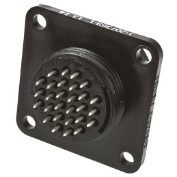 5 pcs - TE Connectivity Circular Connector, 28 Contacts, Panel Mount, Socket, Male, CPC Series 2 Series