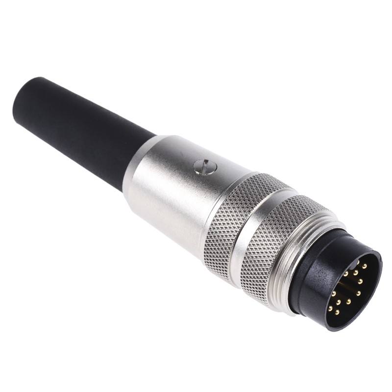 50 pcs - binder Circular Connector, 12 Contacts, Cable Mount, M16 Connector, Plug, Male, IP40, 680 Series