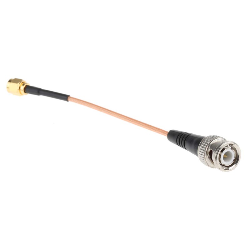 1 pcs - Cinch 415 Series Male SMA to Male BNC Coaxial Cable, 152.4mm, RG316 Coaxial, Terminated