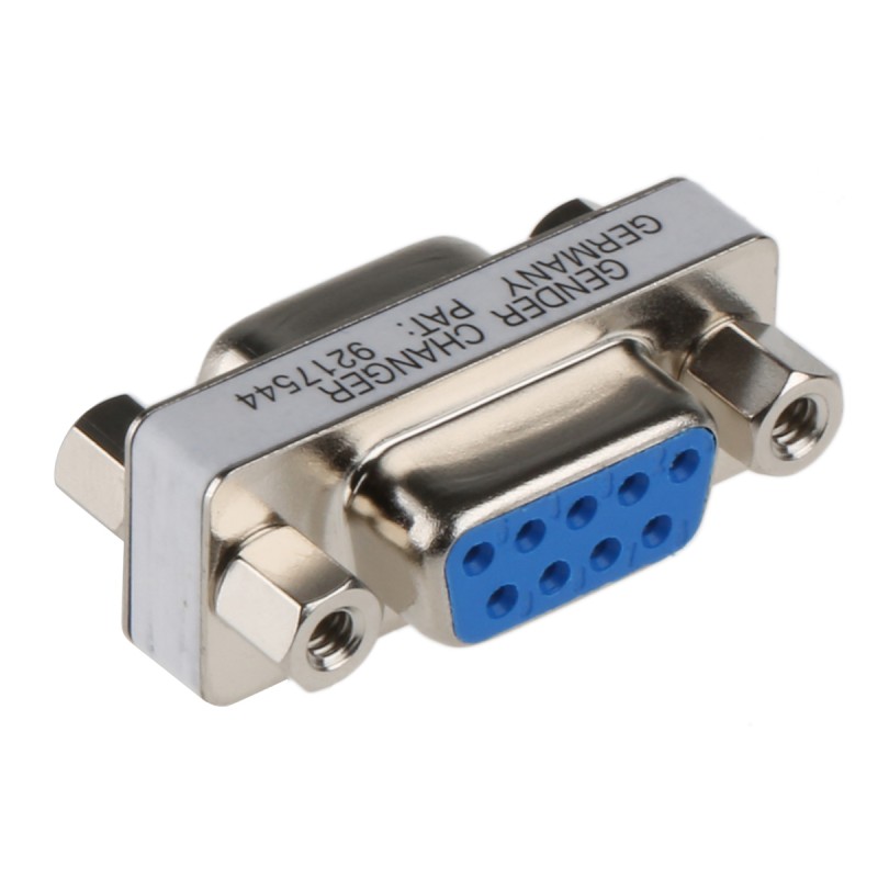 1 pcs - Roline D Sub Adapter Female 9 Way D-Sub to Female 9 Way D-Sub