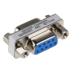 1 pcs - Roline D Sub Adapter Female 9 Way D-Sub to Female 9 Way D-Sub