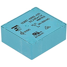 1 pcs - TE Connectivity PCB Mount Power Relay, 24V dc Coil, 8A Switching Current, SPDT