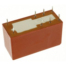 1 pcs - TE Connectivity PCB Mount Power Relay, 12V dc Coil, 16A Switching Current, SPDT