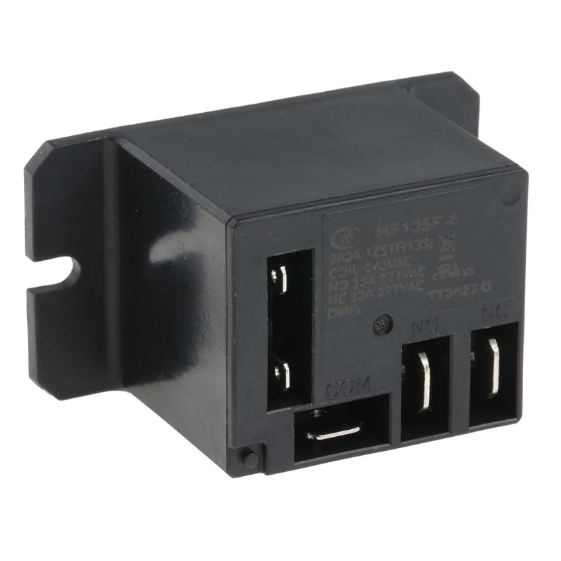 1 pcs - Hongfa Europe GMBH Flange Mount Power Relay, 240V ac Coil, 20A Switching Current, SPDT