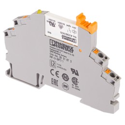 1 pcs - Phoenix Contact RIF-0-RPT-24DC/1 Series Interface Relay, DIN Rail Mount, 24V dc Coil, SPST, 1-Pole