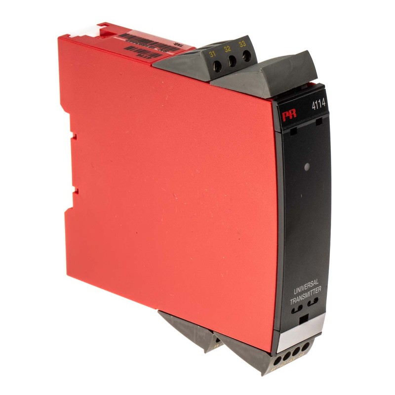 1 pcs - PR Electronics 4100 Series Universal Transmitter, Universal Input, Current, Voltage Output, 19.2 - 300 V dc,