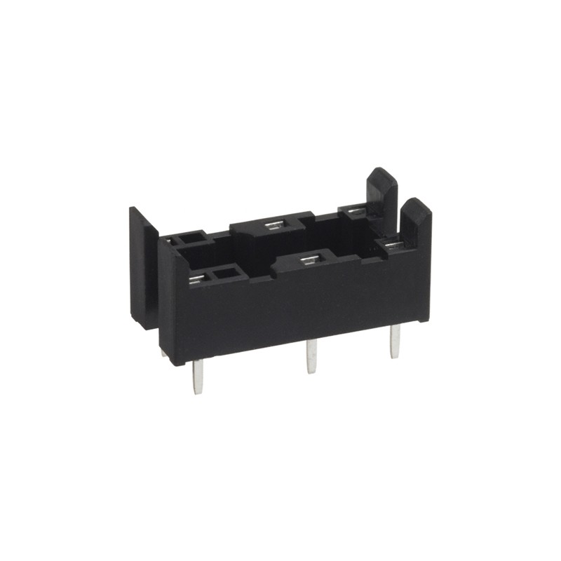 1 pcs - Omron 6 Pin 3 - 24V dc PCB Mount Relay Socket for use with Various Series