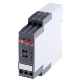 1 pcs - ABB Phase Monitoring Relay, 3 Phase, DPDT, 300 - 500V ac, DIN Rail