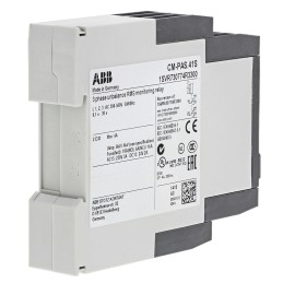 1 pcs - ABB Phase Monitoring Relay, 3 Phase, DPDT, 300 - 500V ac, DIN Rail