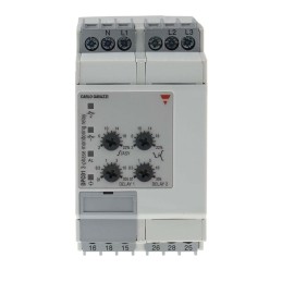 1 pcs - Carlo Gavazzi Phase, Voltage Monitoring Relay, 3, 3+N Phase, SPDT, 323 - 550V ac, DIN Rail