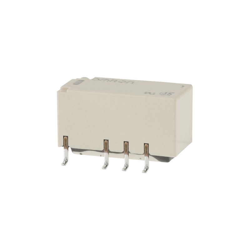 1 pcs - Omron Surface Mount Signal Relay, 12V dc Coil, 2A Switching Current, DPDT