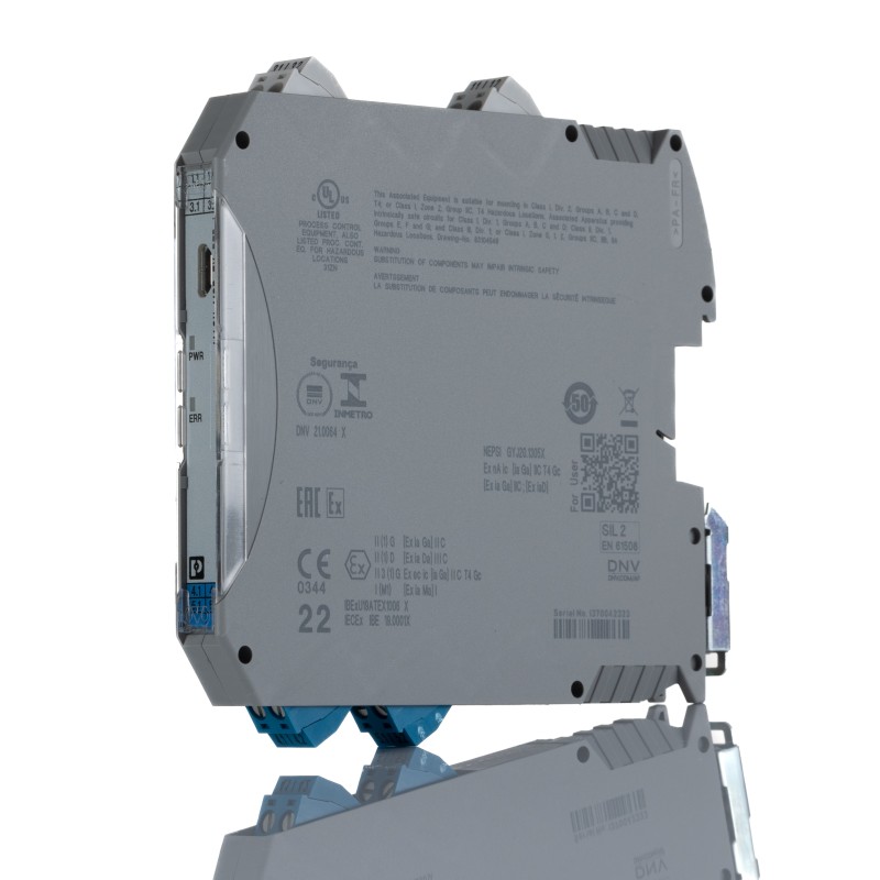 1 pcs - Phoenix Contact MACX MCR Series Signal Conditioner, RTD, Potentiometer Input, Current Output, 24V dc Supply, ATEX