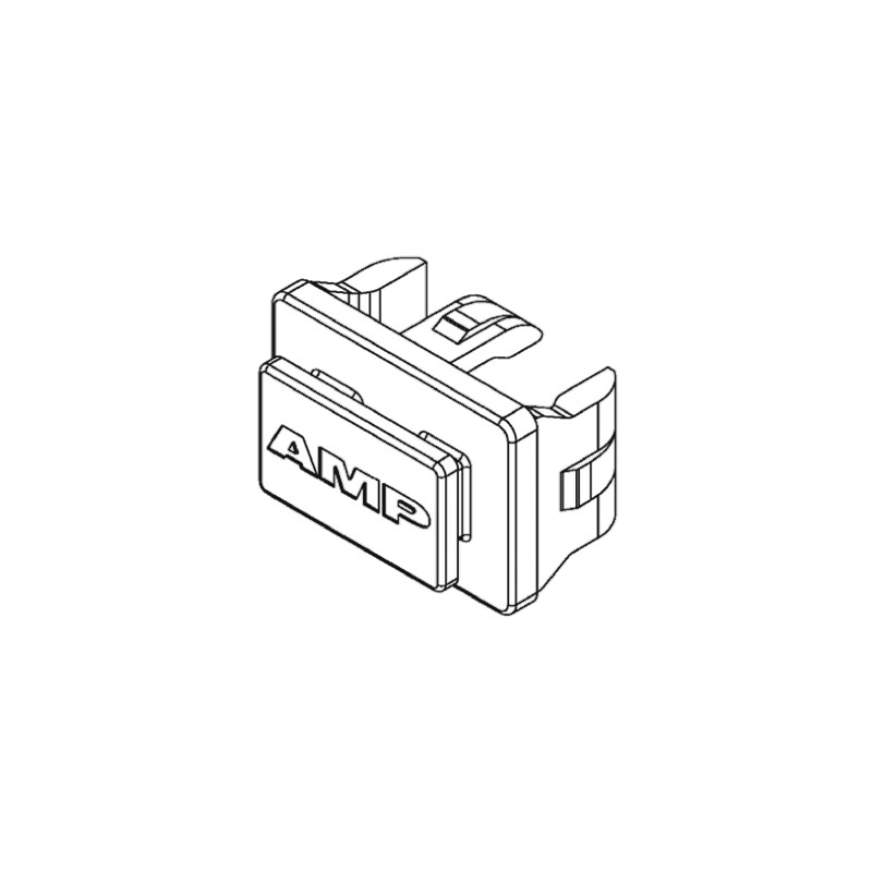 1 pcs - TE Connectivity SFP Dust Cover, 1367147-3