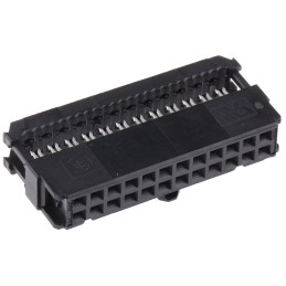 1 pcs - TE Connectivity 24-Way IDC Connector Socket for Cable Mount, 2-Row