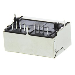 1 pcs - HARTING RJ Industrial Series Female RJ45 Connector, Through Hole, Cat5