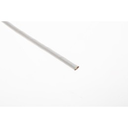 1 Reel of 100 M - RS PRO White 3.3 mm² Hook Up Wire, 12 AWG, 37/0.32 mm, 100m, Polyamide Insulation