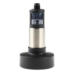 1 pcs - BALLUFF Ultrasonic Barrel-Style Proximity Sensor, M30 x 1.5, 600 - 8000 mm Detection, Analogue Output, 9