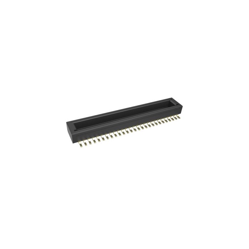 10 pcs - Amphenol Communications Solutions BergStak Series PCB Mount PCB Connector, 50-Contact, 2-Row, 0.4mm Pitch, Pin
