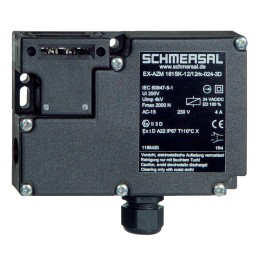 1 pcs - Schmersal EX-AZM 161 Series Solenoid Interlock Switch, Power to Unlock, 24V ac/dc