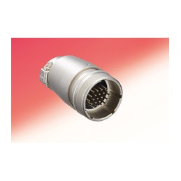 10 pcs - Hirose Circular Connector, 24 Contacts, Cable Mount, Socket, Female, JR Series