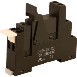 1 pcs - Hongfa Europe GMBH 1RM Series Interface Relay, DIN Rail Mount, 12V dc Coil, SPDT, 1-Pole, 12A Load