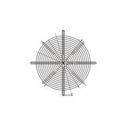 1 pcs : 109-1137 - Fan Accessories 225mm Fan Finger Guard for Centrifugal Fan, Inlet/Outlet, Silver