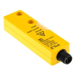1 pcs - Pilz Transponder Non-Contact Safety Switch, 24V dc, Glass filled Polyamide (PA-GF) Housing, M12