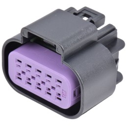 10 pcs - Delphi, GT 150 Automotive Connector Socket 10 Way, Crimp Termination