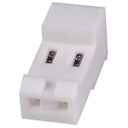 50 pcs - TE Connectivity MTA-156 Series 3.96mm Pitch Right Angle Cable Mount IDC Connector, Socket, 2 Way, 1 Row