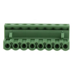 1 pcs - Phoenix Contact 5.08mm Pitch 8 Way Right Angle Pluggable Terminal Block, Plug, Plug-In, Screw Termination