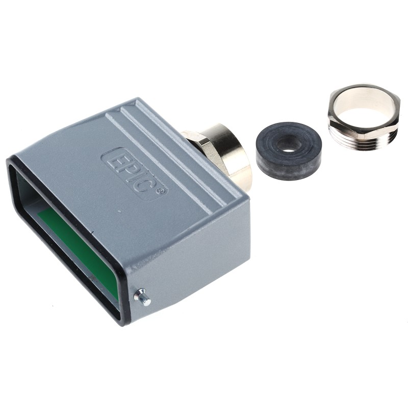 1 pcs - Epic Contact Connector Set, 16 Way, 10A, Female to Male, H-A 16 TG, 440 V