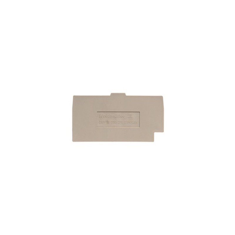 10 pcs - Weidmuller Z Series End Cover for Use with Z Series Terminal