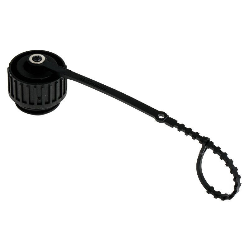 1 pcs - Hirschmann CA Male Circular Connector Dust Cap IP67 Rated, Polyamide