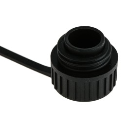 1 pcs - Hirschmann CA Male Circular Connector Dust Cap IP67 Rated, Polyamide