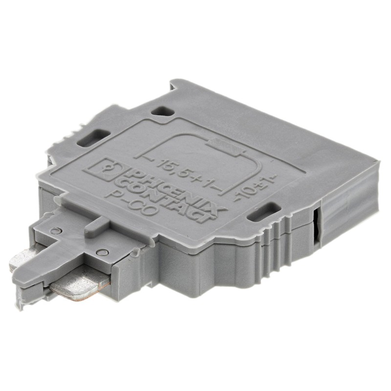 1 pcs - Phoenix Contact P-CO Series Grey Component Terminal Block