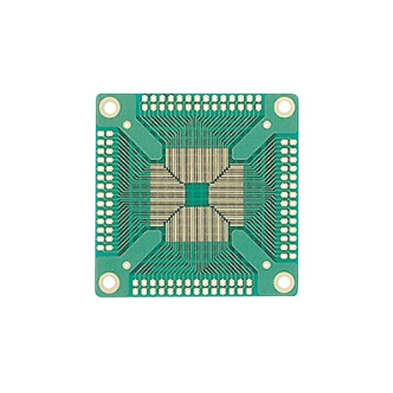 1 pcs - QFP-61, 112 Way Double Sided Extender Board Converter Board FR4 59.69 x 59.69 x 1mm