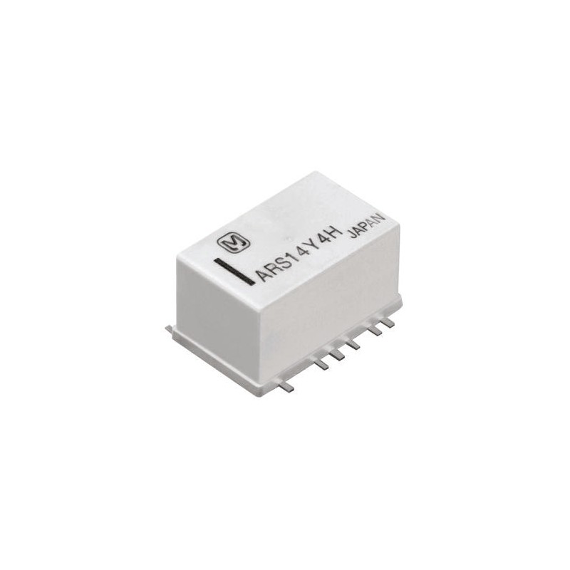 1 pcs - Panasonic PCB Mount High Frequency Relay, 12V dc Coil, 50Ω Impedance, 3GHz Max. Coil Freq., SPDT