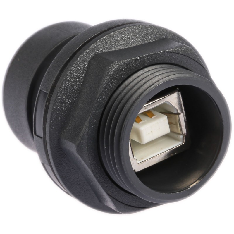 1 pcs - Bulgin Type A to B 2.0 USB Connector