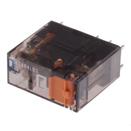 1 pcs - TE Connectivity PCB Mount Power Relay, 12V dc Coil, 8A Switching Current, DPDT