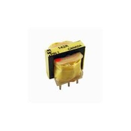 1 pcs : 142A - Audio Transformers / Signal Transformers Audio transformer, open frame PC board mount, 10K C.T.:10K C.T.
