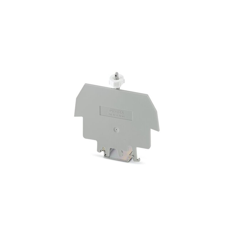 10 pcs - Phoenix Contact AP 3-TU KS Series Cover Profile Carrier for Use with DIN Rail Terminal Blocks