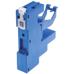 1 pcs - Finder 97 8 Pin 250V ac DIN Rail Relay Socket, for use with 46.52 Series Relay