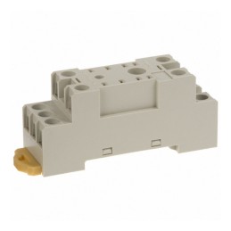 1 pcs - Omron 8 Pin 250V ac DIN Rail Relay Socket, for use with MY2IN, MY2IN1, MY2IN1-D2, MY2IN-CR, MY2IN-D2, MY2N, MY2N1,