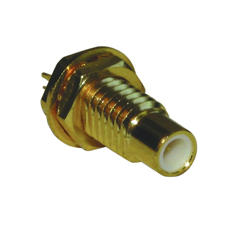 1 pcs - Amphenol RF, jack Cable Mount SMC Connector, 50Ω, Solder Termination, Straight Body