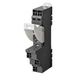 1 pcs - Omron 5 Pin 250V ac DIN Rail Relay Socket, for use with G2R-1-S Series General Purpose Relay, H3RN Series Timer